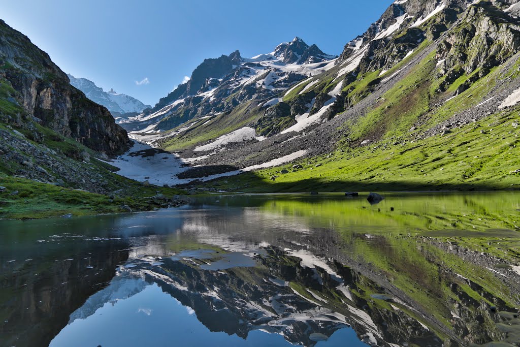 Day 4 - Balu ka Gera (11,900ft) – Siagoru (12,900ft) and crossing Hampta Pass