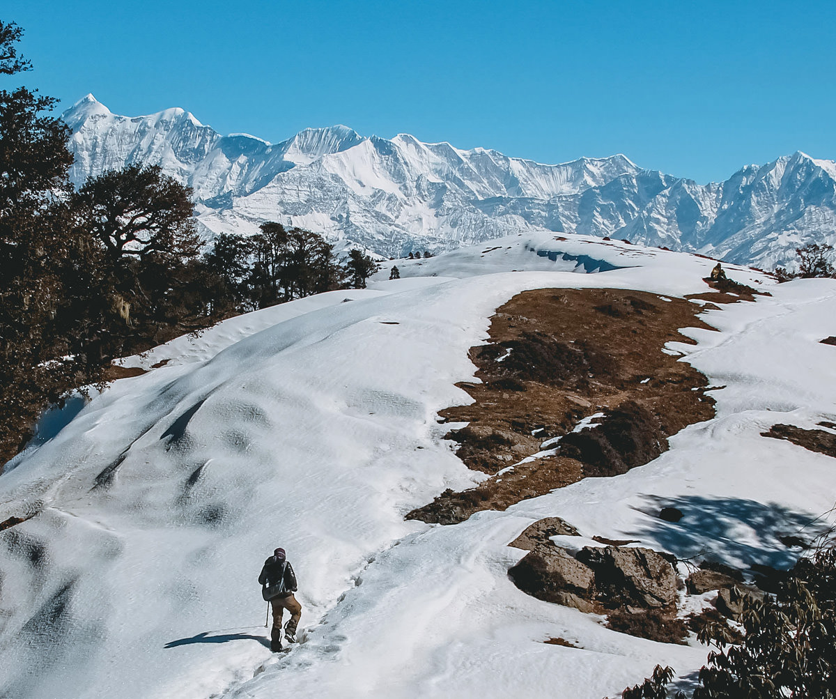 Day 5 - Brahmatal to Lohajung via Jhandi Top